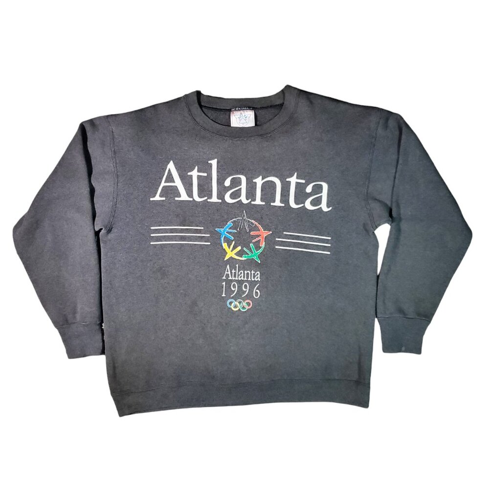 Delta Gray Crewneck Sweater